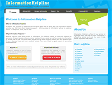 Tablet Screenshot of ihelpline.org